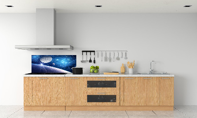 Crédence cuisine en verre Lune