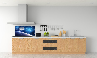 Crédence cuisine en verre Lune