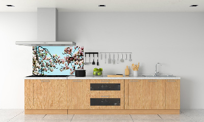 Crédence en verre Fleurs de magnolia