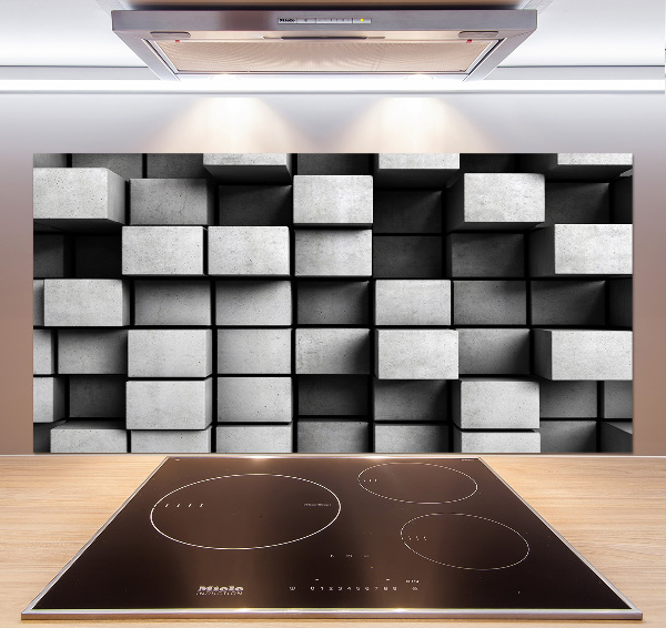 Crédence cuisine en verre Abstraction
