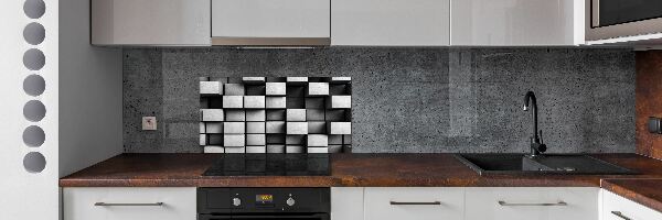 Crédence cuisine en verre Abstraction