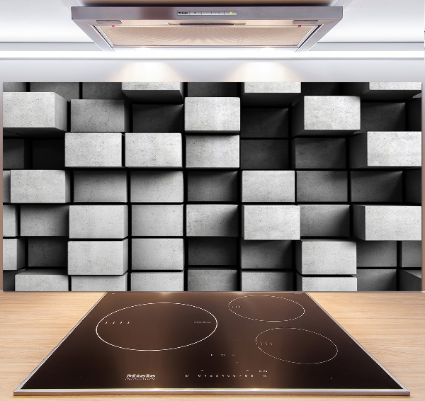 Crédence cuisine en verre Abstraction