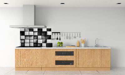 Crédence cuisine en verre Abstraction