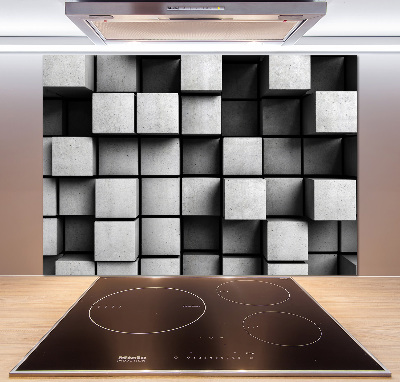 Crédence cuisine en verre Abstraction