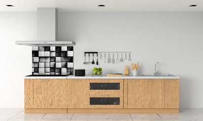 Crédence cuisine en verre Abstraction