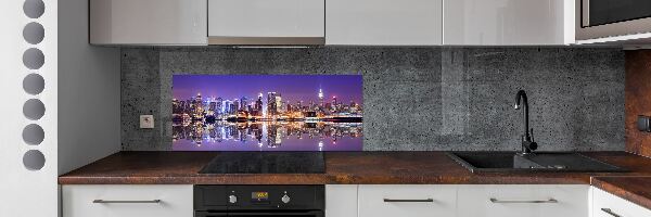 Crédence en verre avec motif Manhattan NY