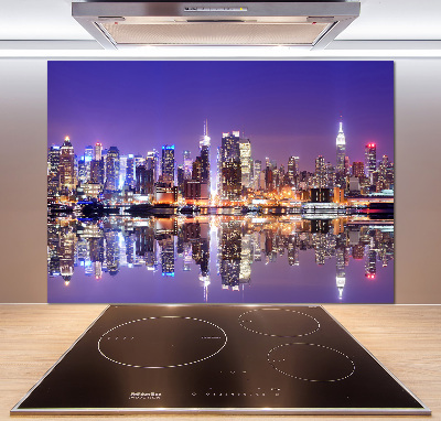Crédence en verre avec motif Manhattan NY