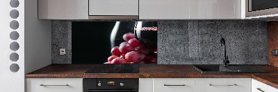 Verre pour crédence Raisins et vin