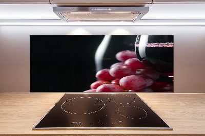 Verre pour crédence Raisins et vin