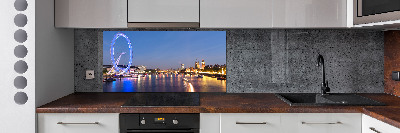 Panneau crédence cuisine London Eye Londres