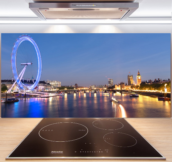 Panneau crédence cuisine London Eye Londres