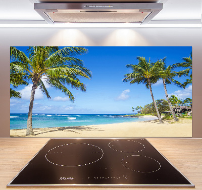 Panneau pour cuisine Plage tropicale