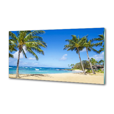 Panneau pour cuisine Plage tropicale