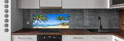 Panneau pour cuisine Plage tropicale