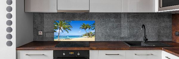 Panneau pour cuisine Plage tropicale