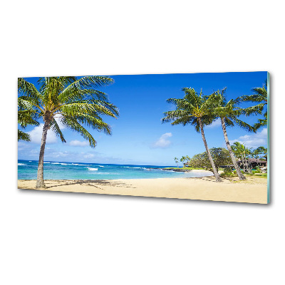 Panneau pour cuisine Plage tropicale