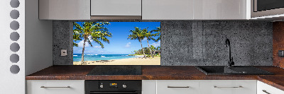 Panneau pour cuisine Plage tropicale