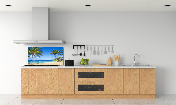 Panneau pour cuisine Plage tropicale