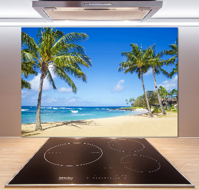 Panneau pour cuisine Plage tropicale