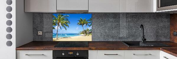 Panneau pour cuisine Plage tropicale