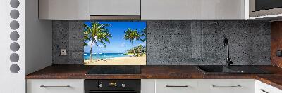 Panneau pour cuisine Plage tropicale