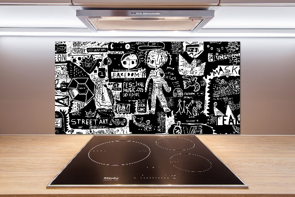 Panneau pour cuisine Graffiti