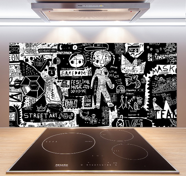Panneau pour cuisine Graffiti