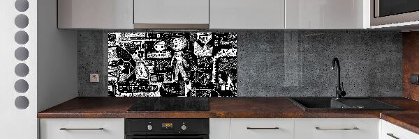 Panneau pour cuisine Graffiti