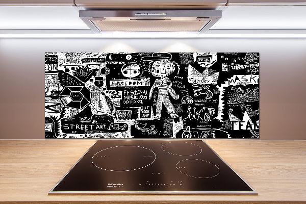 Panneau pour cuisine Graffiti