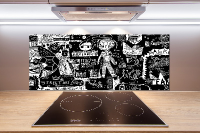 Panneau pour cuisine Graffiti