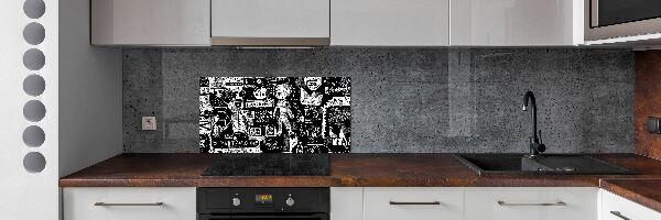 Panneau pour cuisine Graffiti