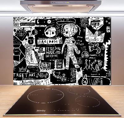 Panneau pour cuisine Graffiti