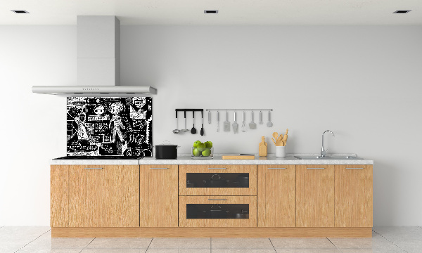 Panneau pour cuisine Graffiti
