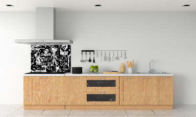 Panneau pour cuisine Graffiti