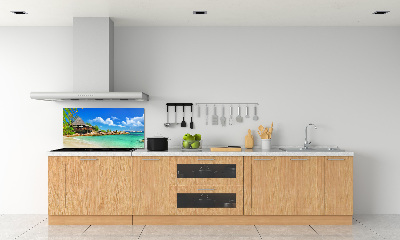 Verre pour crédence Plage dans les Seychelles