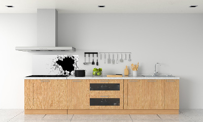 Crédence en verre cuisine Trou dans le mur