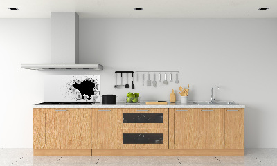 Crédence en verre cuisine Trou dans le mur