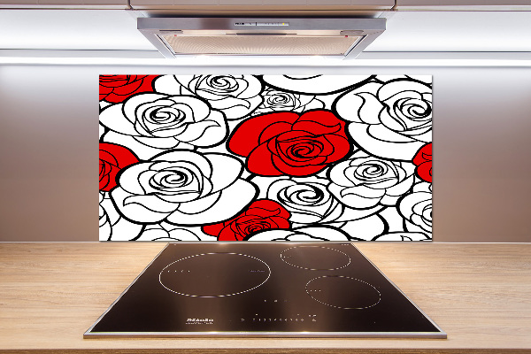 Crédence de cuisine Roses