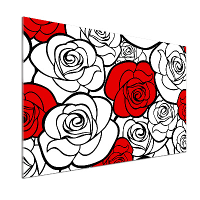 Crédence de cuisine Roses
