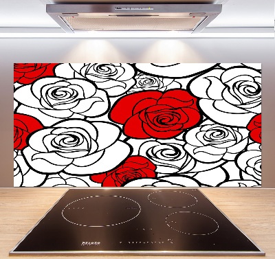 Crédence de cuisine Roses