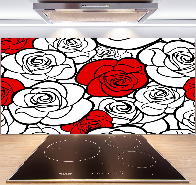 Crédence de cuisine Roses