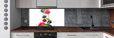 Crédence cuisine en verre Fruits et eau