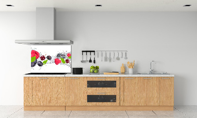 Crédence cuisine en verre Fruits et eau