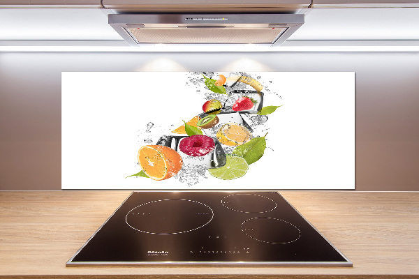 Crédence en verre trempé Fruits sur glace