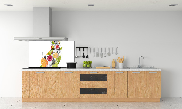 Crédence en verre trempé Fruits sur glace