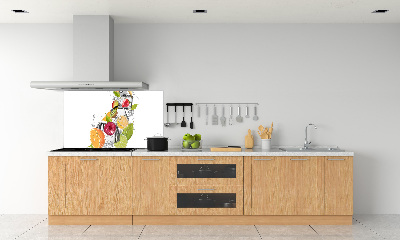 Crédence en verre trempé Fruits sur glace