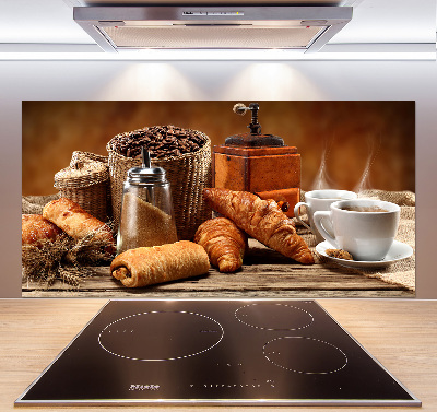 Crédence en verre avec motif Petit déjeuner