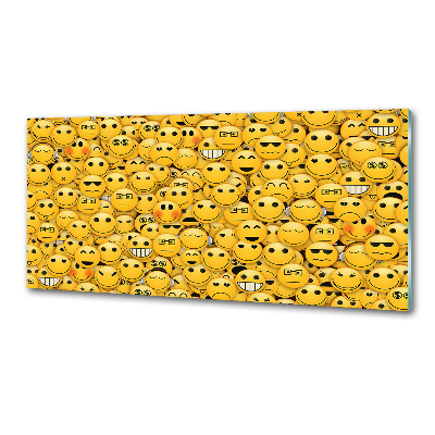 Crédence en verre avec motif Émoticônes