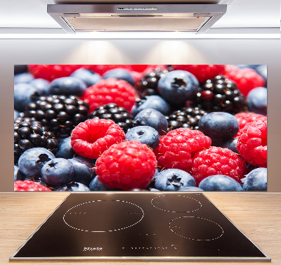 Crédence en verre trempé Fruits de la forêt