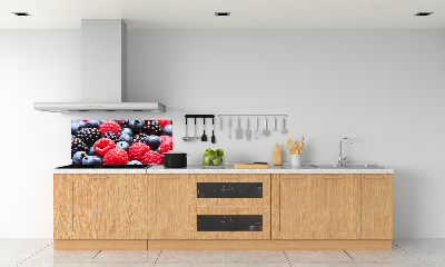 Crédence en verre trempé Fruits de la forêt